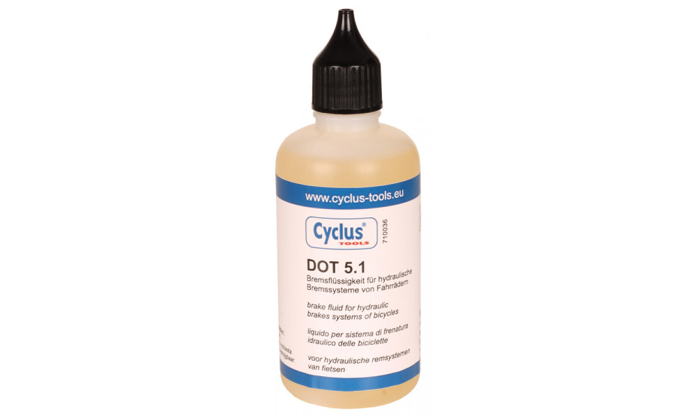 Тормозная жидкость Cyclus Tools DOT 5.1 100ml (710036) 