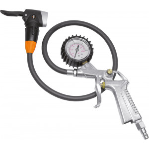Pump head Cyclus Tools Multivalve AV/DV/FV with hose and air gun for compressor (720561)