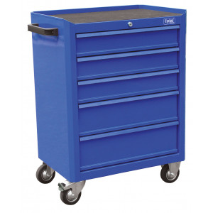 Storage box Cyclus Tools Trolley for tools with 5 drawers 820x615x425cm (720560)