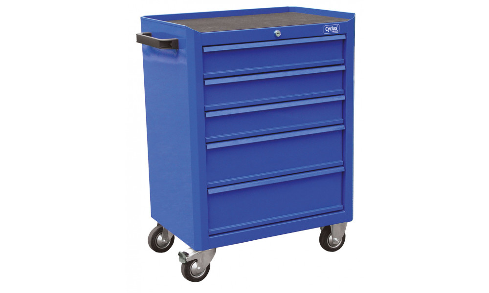 Ящик для хранения Cyclus Tools Trolley for tools with 5 drawers 820x615x425cm (720560) 