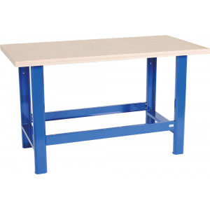 Workshop table Cyclus Tools Rectangle without cabinet and accessories 1500x750x895mm (720640)