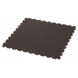 Workshop floor tile Cyclus Tools PVC  50x50x0.7cm black (730021)