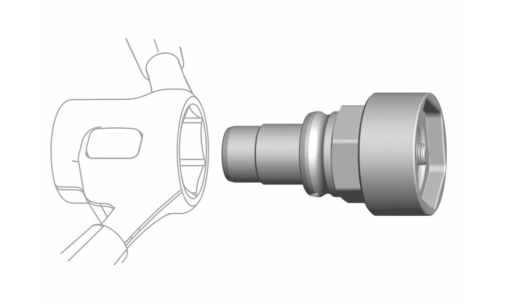 Čķńņšóģåķņ Cyclus Tools Snap.In for locknut Yamaha (7202764) - 1