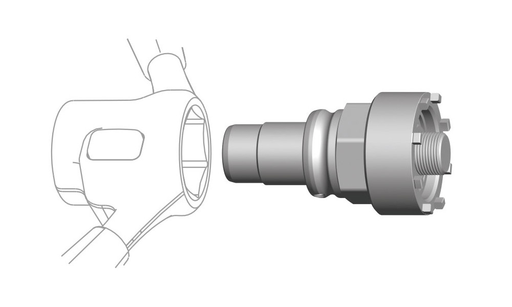 Инструмент Cyclus Tools Snap.In for locknut Brose MTB (7202765) - 1