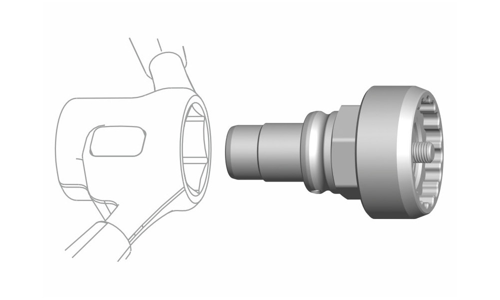 Инструмент Cyclus Tools Snap.In for locknut Shimano Steps 6000 (7202768) 