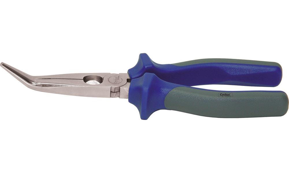 Tool pliers Cyclus Tools Long Nose bent 200mm (720502) 