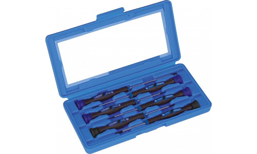 Комплект ключей Cyclus Tools screwdrivers for precision mechanics in plastic box (720532) 