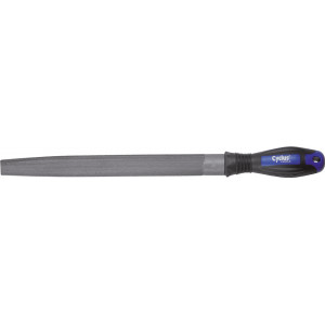 Tool Cyclus Tools file Half-round 250mm with plastic handle (720544)