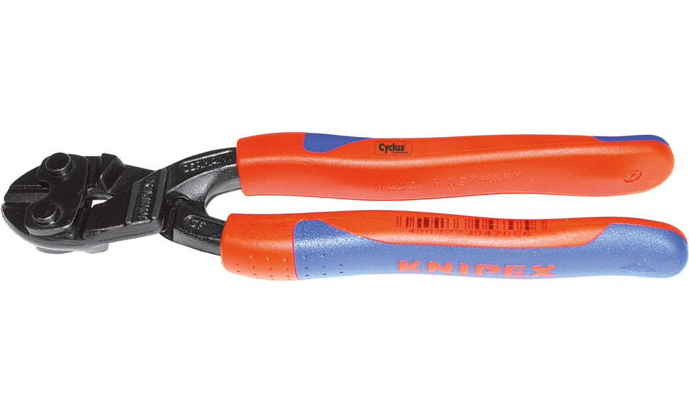 Инструмент pliers Cyclus Tools by Knipex CoBolt compact bolt cutters with rubber handles (720586) 