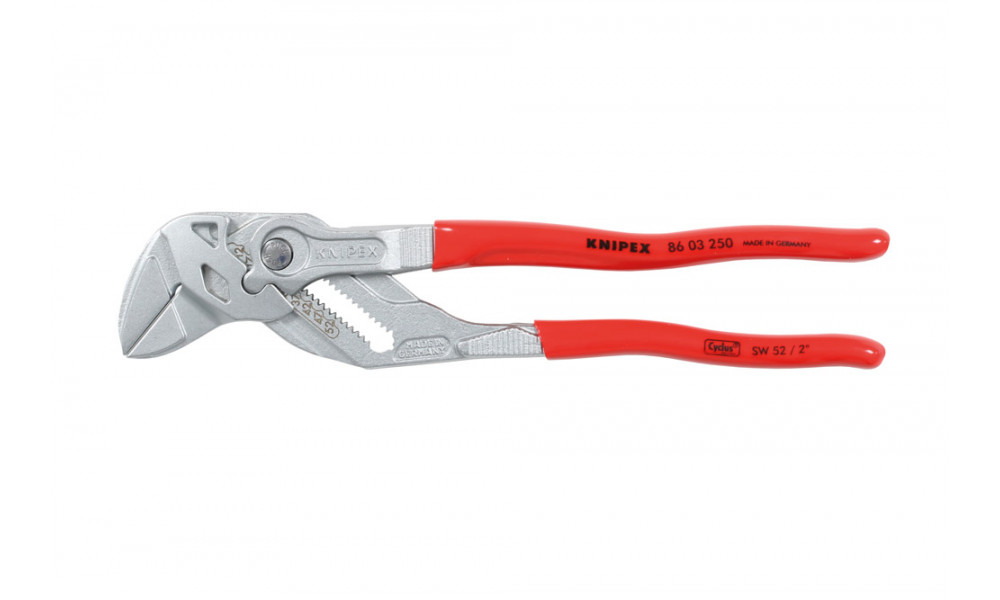 Tool pliers Cyclus Tools by Knipex Multigrip adjustable 250mm with rubber handles (720596) 