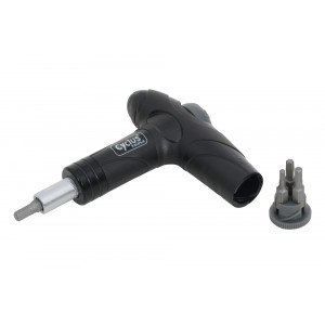 Инструмент Cyclus Tools Torque T-spanner adjustable 4/5/6Nm with Hex 3/4/5mm and Torx T25 bits (720636)