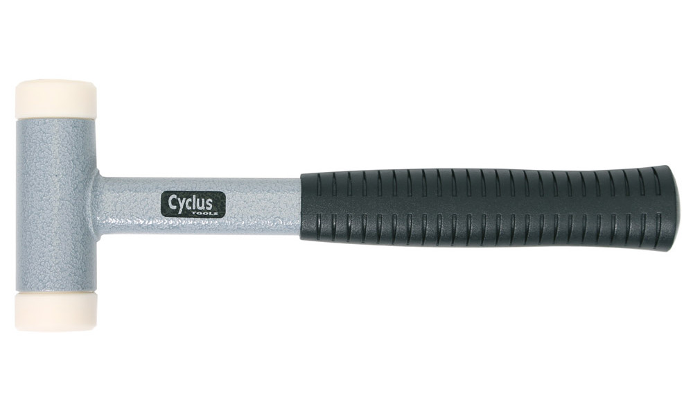 Инструмент Cyclus Tools soft-head hammer 650g 250mm anti-rebound with replaceable plastic heads (720925) 