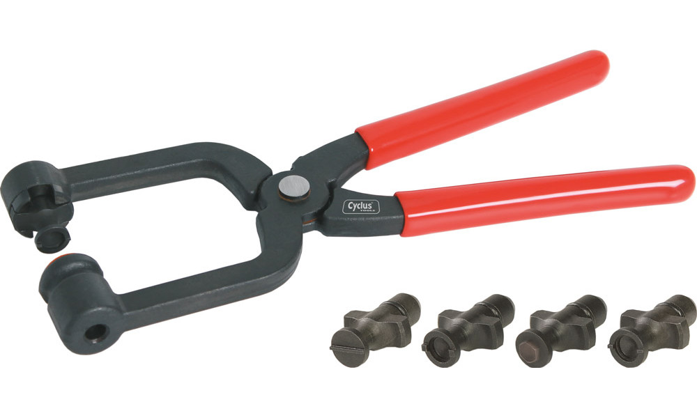 Инструмент pliers Cyclus Tools Chainring?r for chainring bolts with 5 bits A/B/C/D/E (729996) 