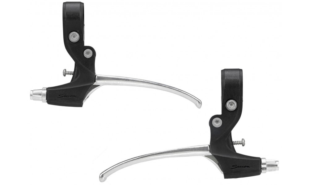 Тормозные ручки Saccon Italy Simple 4-finger plastic/alu (пара) 