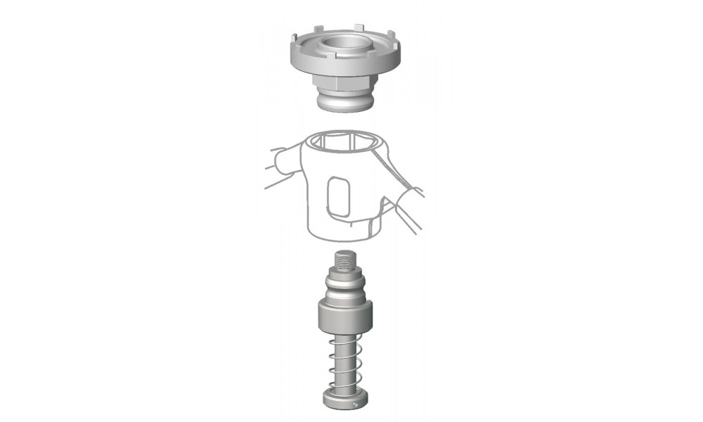 Tool Cyclus Tools Snap.In for locknut Bosch E-Motor Classic Line M12x1 (7202761F71) 