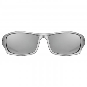 Glasses Uvex Sportstyle 211 grey mat / litemirror silver