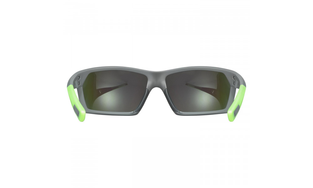 Glasses Uvex Sportstyle 225 grey green mat / mirror green - 3