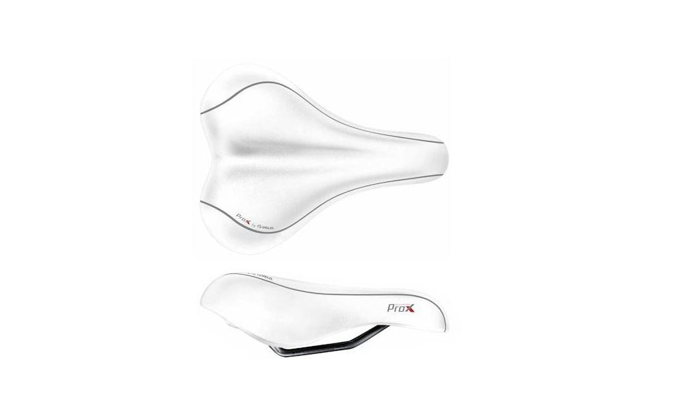 Saddle Velo ProX VL-4111 D2 Zone Cut GEL white 