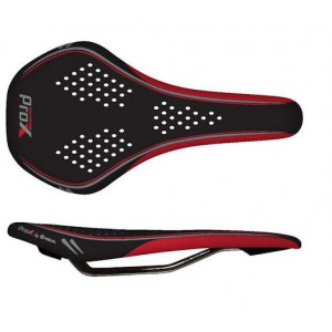 Седло Velo ProX VL-1261 Honey Comp GEL black-red