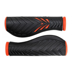 Ручки руля Velo ProX VLG-1133AD2 130mm Comfort GEL orange-black