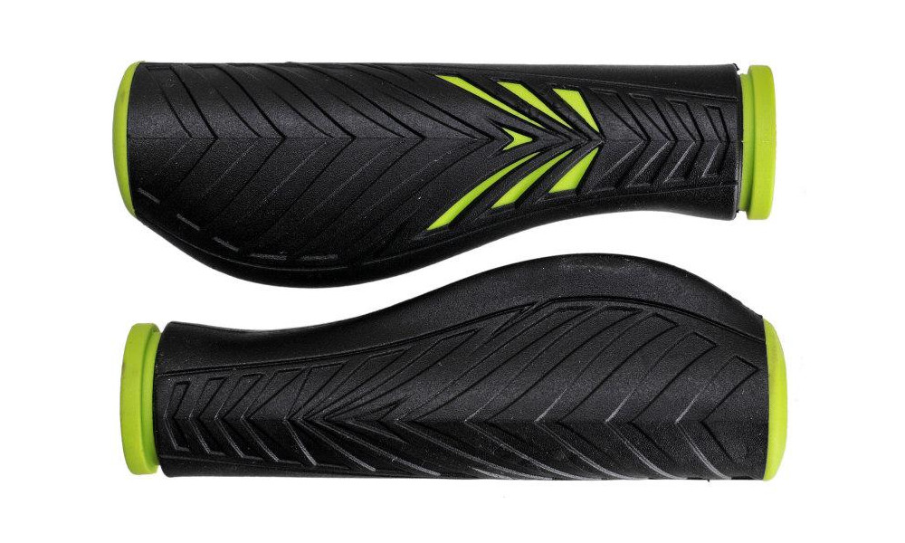 Ручки руля Velo ProX VLG-1133AD2 130mm Comfort GEL green-black 