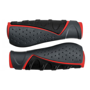 Ручки руля Velo ProX VLG-709AD3 130mm Comfort GEL red-black