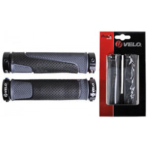 Ручки руля Velo ProX VLG-776AD3 129mm GEL Lock-on black-grey