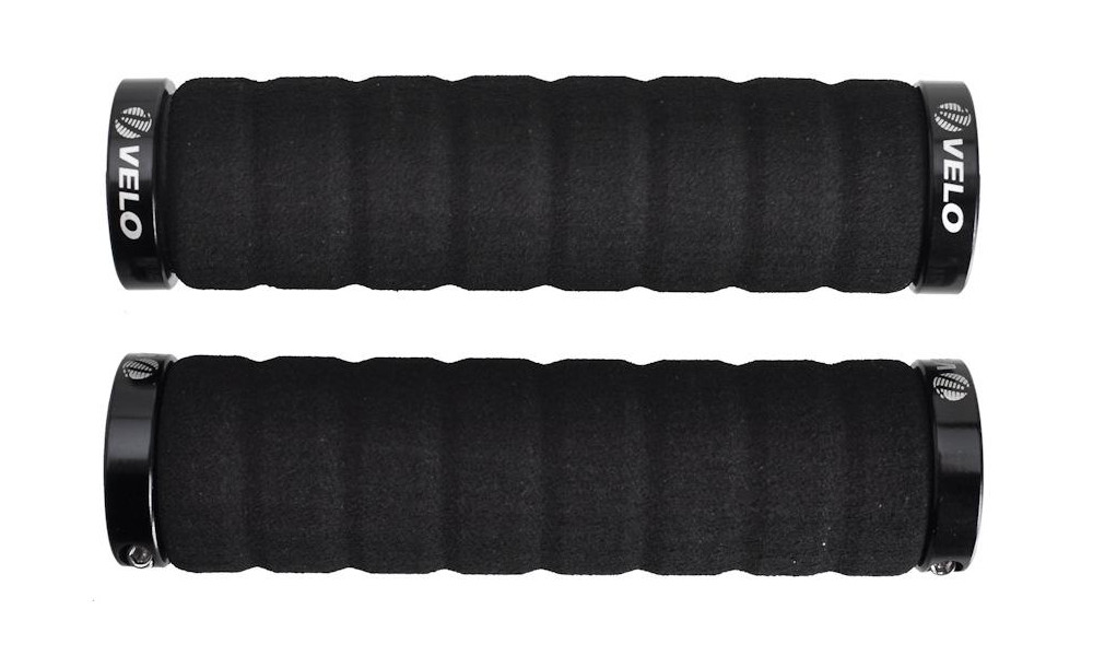 Ручки руля Velo ProX VLG-847AD3 129mm Foam Lock-on black 