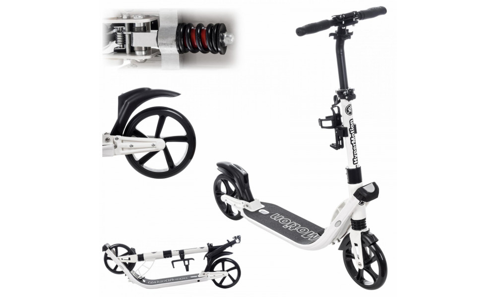 Самокат HyperMotion Faser white - 15