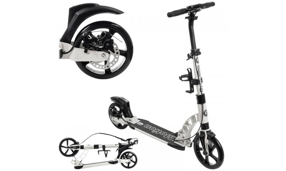 Самокат HyperMotion Regamo Disc white - 14
