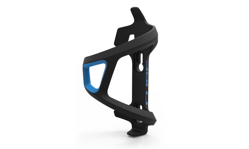 Bottle cage Cube HPP Left-Hand Sidecage black“n“blue 