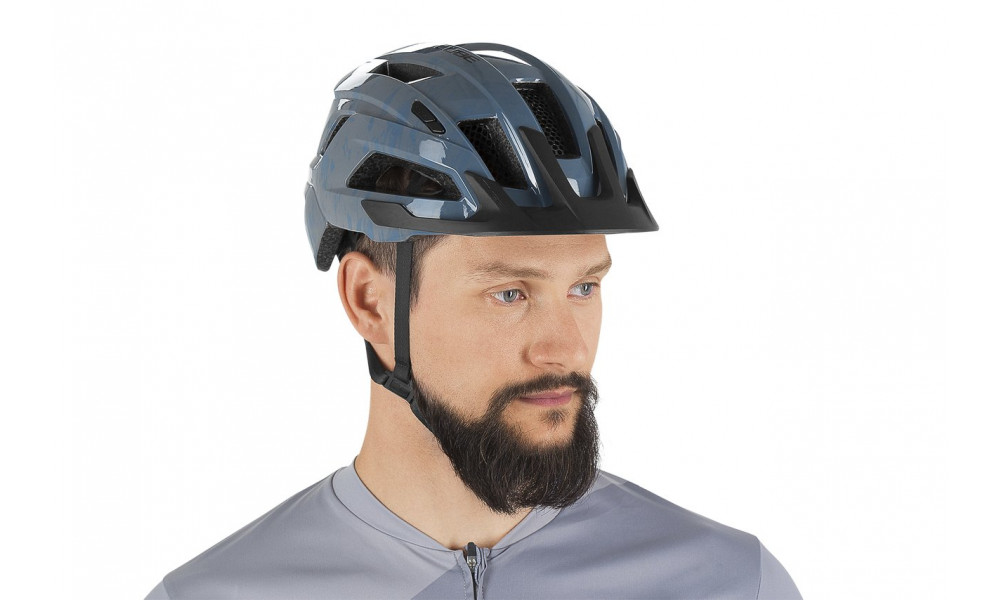 Шлем Cube STEEP glossy blue - 1