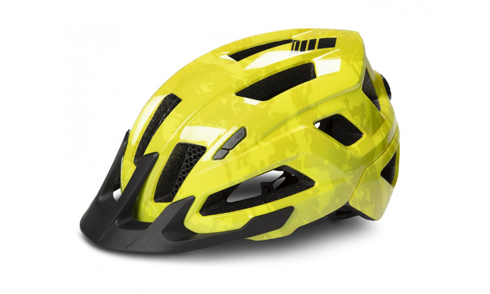 Helmet Cube STEEP glossy citrone - 2