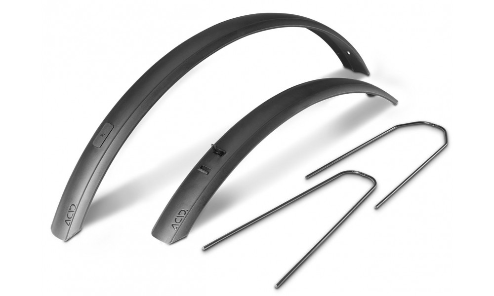 Mudguard set 28" ACID TREKKING 53mm with stays 