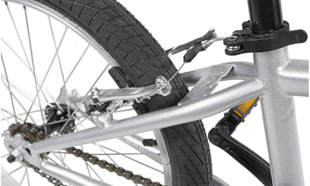 Bicycle Romet Rambler KID Rigid 20" silver-black - 2