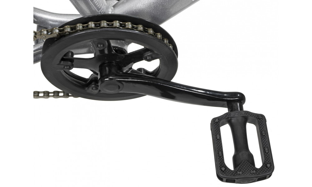 Bicycle Romet Rambler KID Rigid 20" silver-black - 3