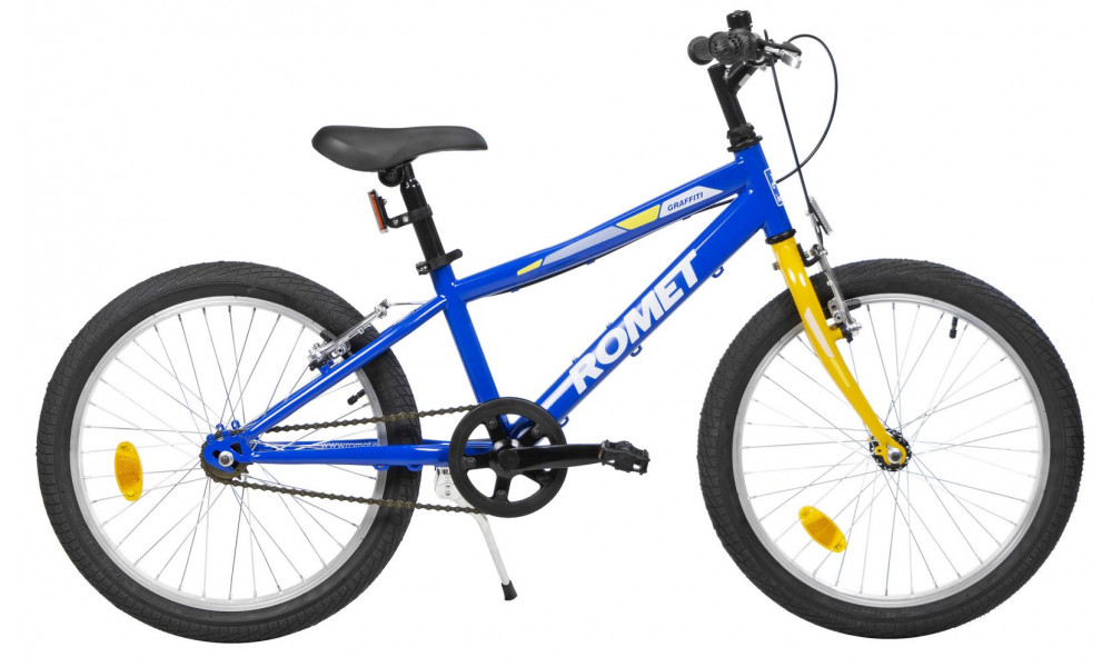 Bicycle Romet Rambler KID Rigid 20" blue-orange - 1