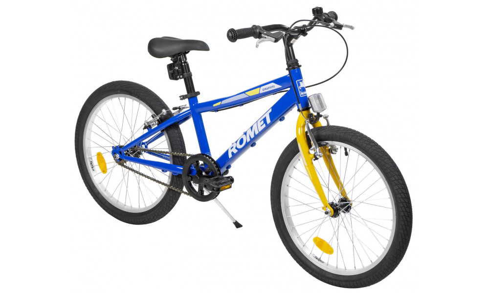 Велосипед Romet Rambler KID Rigid 20" blue-orange - 5