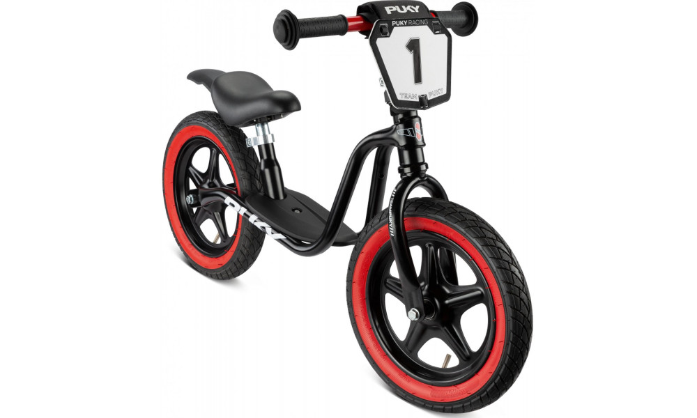 Balance / learner bike PUKY LR 1 L PLUS Supermoto Edition black - 1