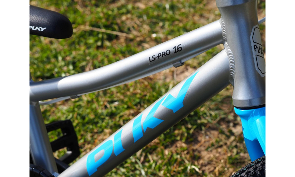 Bicycle PUKY LS-PRO 16-1 Alu silver/blue - 8