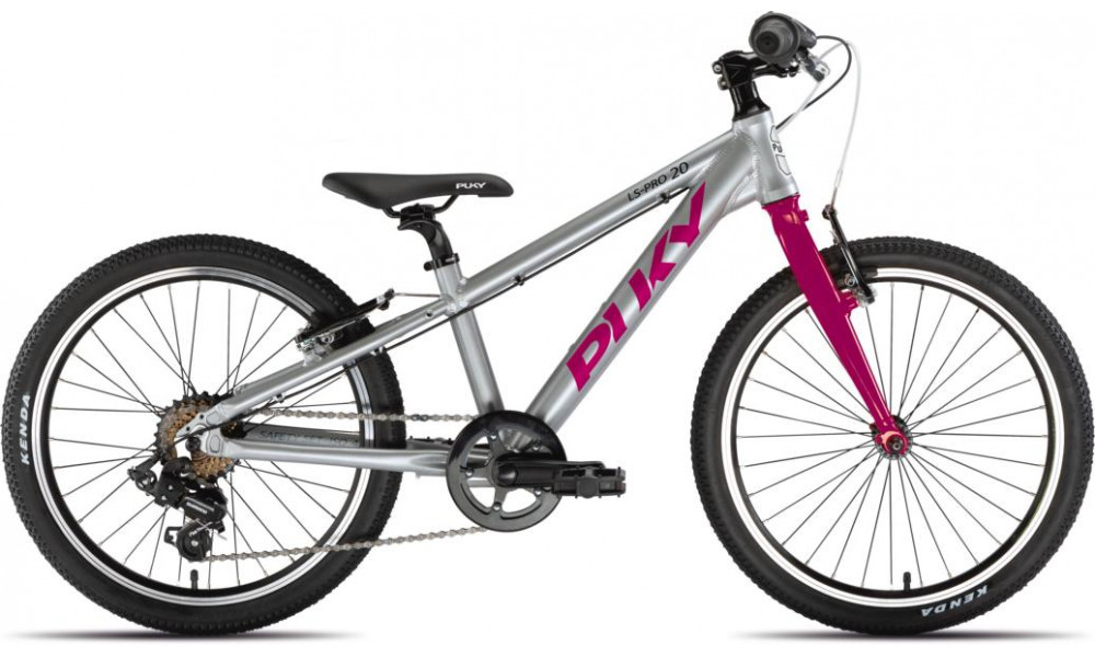 Bicycle PUKY LS-PRO 20-7 Alu silver/berry 