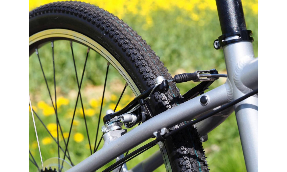 Bicycle PUKY LS-PRO 24-8 Alu silver/berry - 8