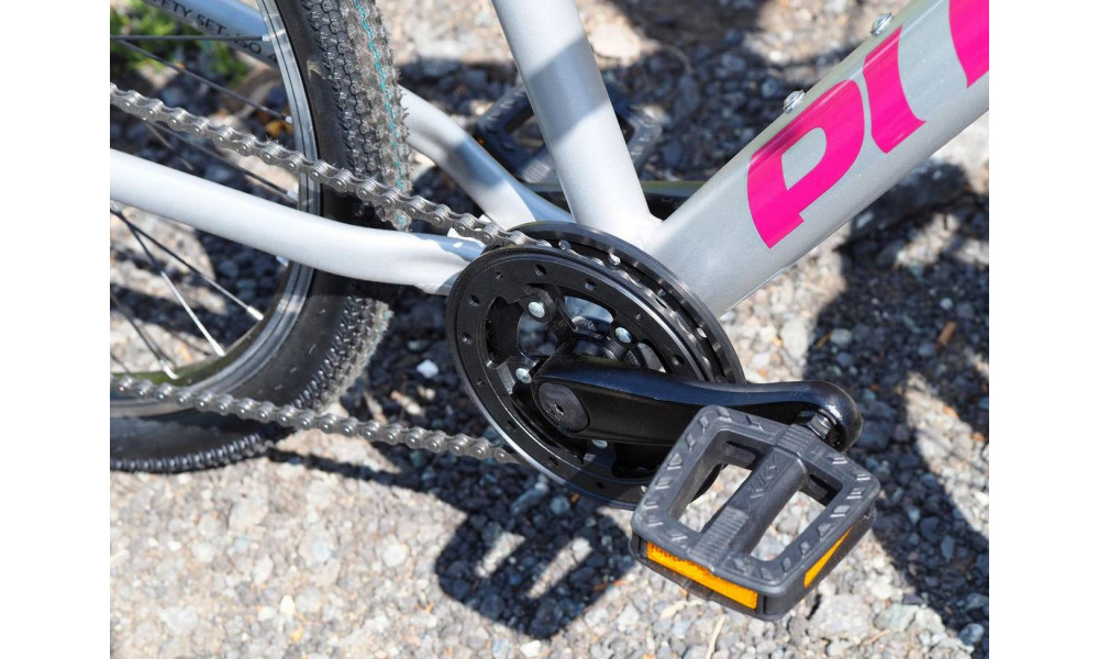 Bicycle PUKY LS-PRO 24-8 Alu silver/berry - 10