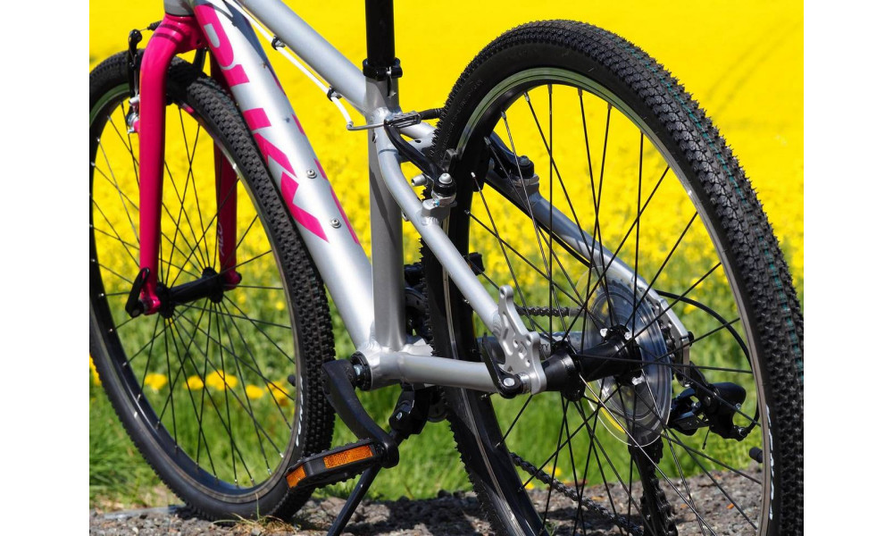 Bicycle PUKY LS-PRO 24-8 Alu silver/berry - 13
