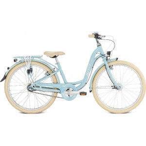Bicycle PUKY Skyride 24-3 Alu Classic retro blue