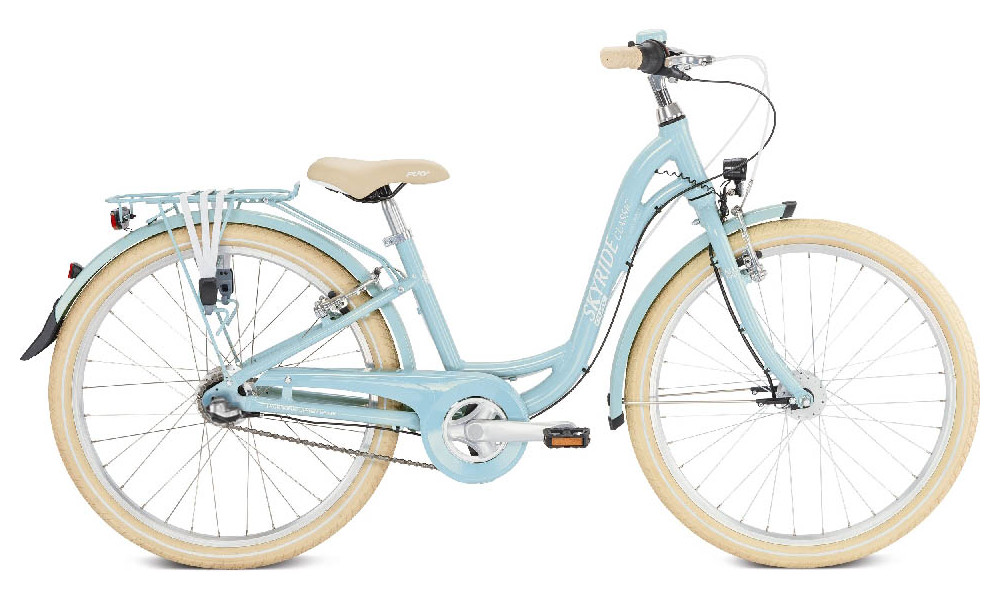 Bicycle PUKY Skyride 24-3 Alu Classic retro blue 