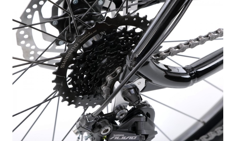 Велосипед Romet Mustang M1 29" LTD 2021 black-grey - 5