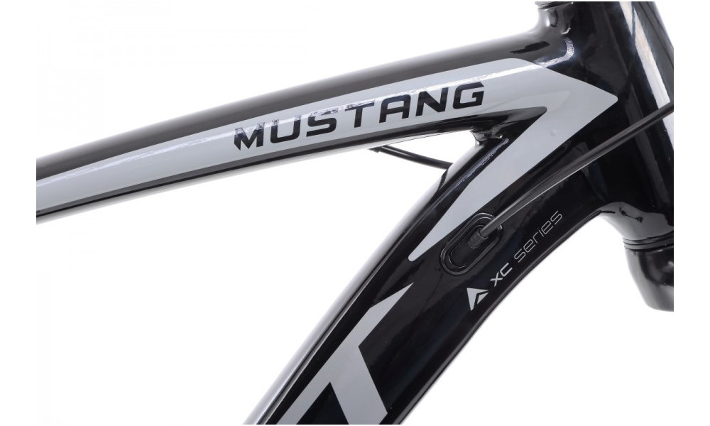 Велосипед Romet Mustang M1 29" LTD 2021 black-grey - 12