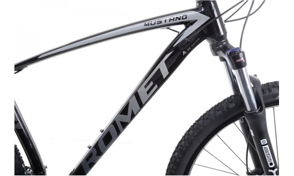 Велосипед Romet Mustang M1 29" LTD 2021 black-grey - 13
