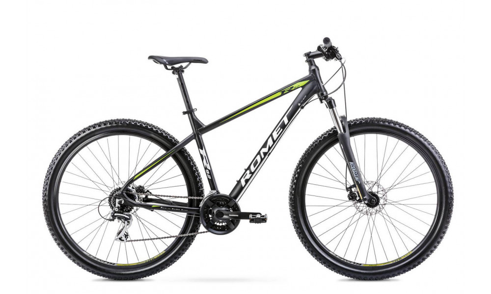 Велосипед Romet Rambler R9.2 29" LTD 2022 black-lime-grey 